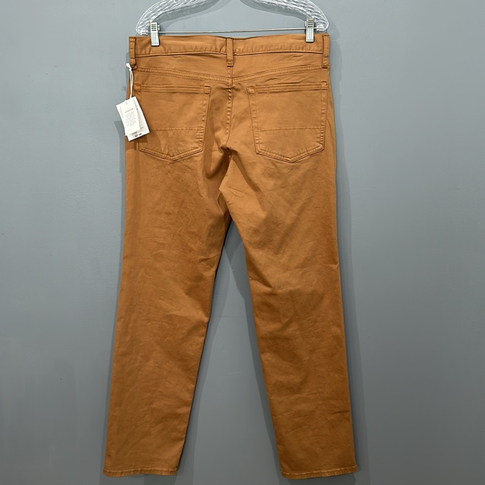 Free Assembly Men's Mid Rise Modern Straight Compact Twill Jeans - Picture 8 of 14